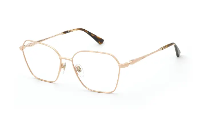 Nina Ricci Donna VNR474 08FC Montature da vista Metallo Oro Geometrica
