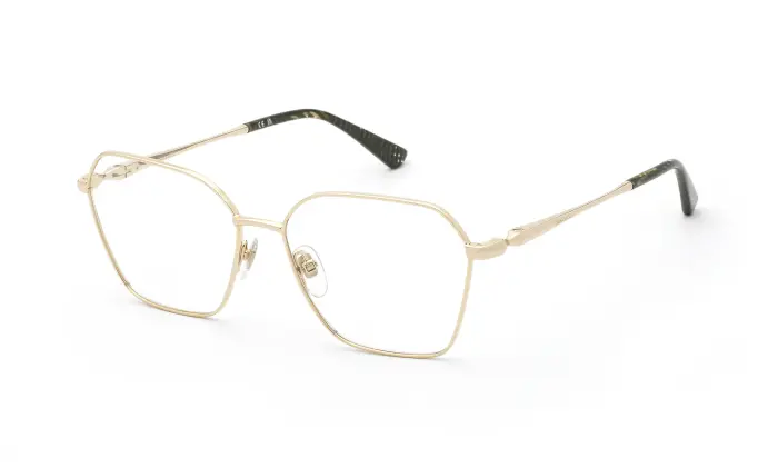 Nina Ricci Donna VNR474 300 Montature da vista Metallo Oro Geometrica