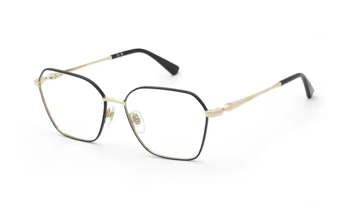 Nina Ricci Donna VNR474 301 Montature da vista Metallo Oro Geometrica