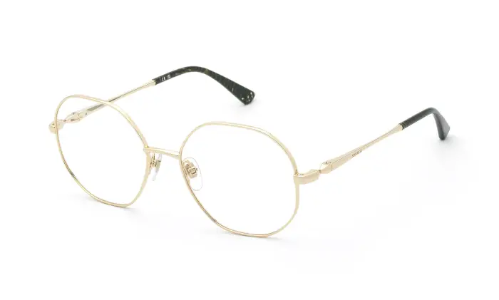 Nina Ricci Donna VNR475 300 Montature da vista Metallo Oro Geometrica