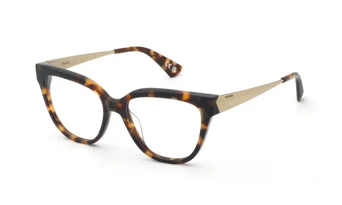 Nina Ricci Donna VNR477 745 Montature da vista Acetato Havana Farfalla