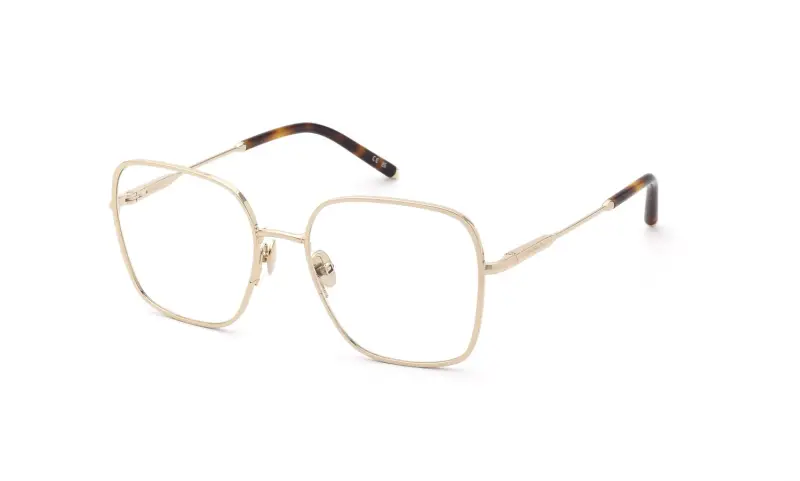 Nina Ricci Donna VNR433 300 Montature da vista Metallo Oro Squadrata