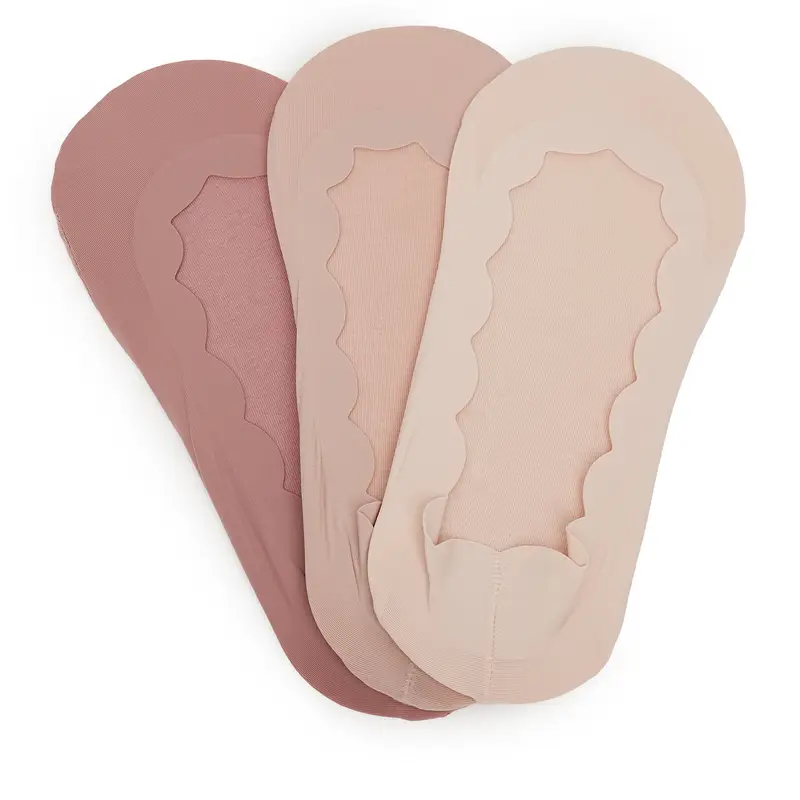 Nine West Pedulini LA_NW_4WB_009_SS25 (3-PACK) BKACK/MIX Rosa