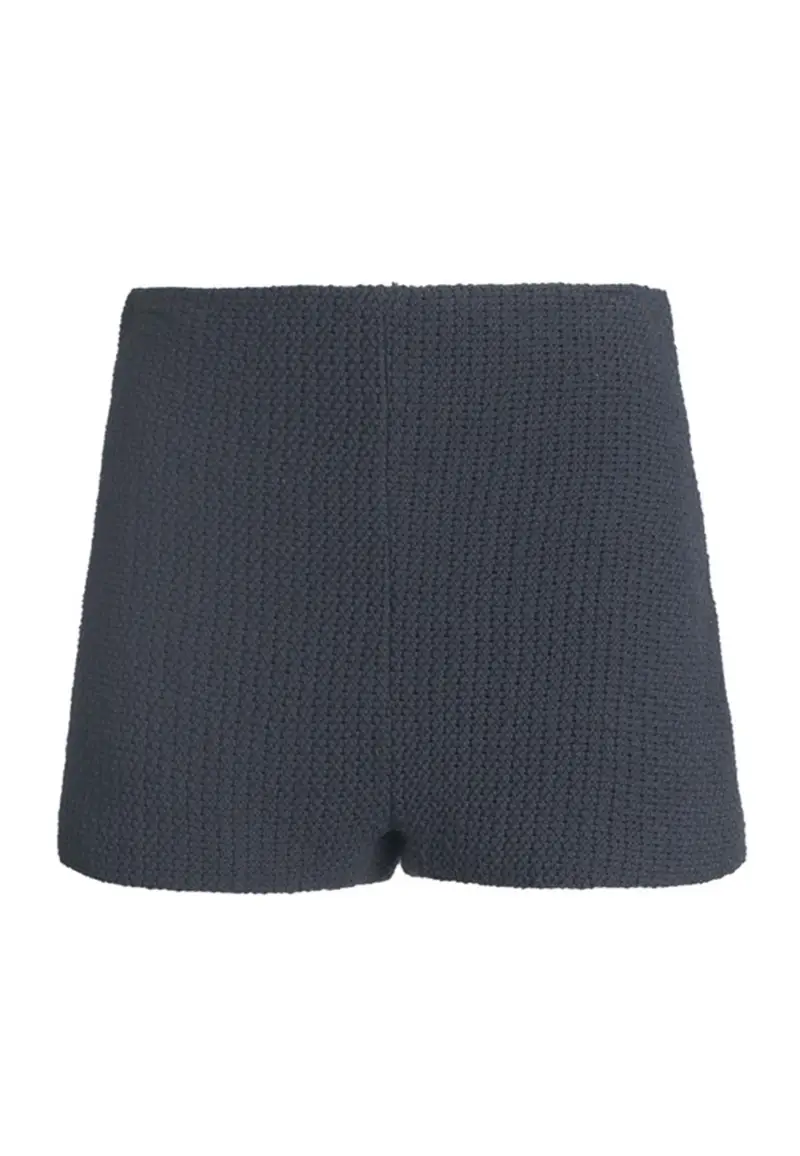 Nineminutes Shorts donna a culotte in tessuto elasticizzato grigio Donna THE VOGUE JUTA 001