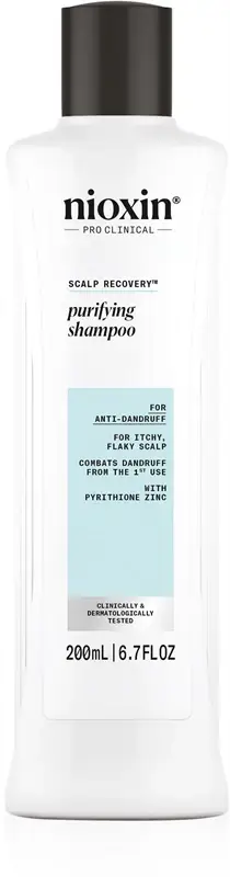 Nioxin Scalp Recovery - Shampoo Antiforfora - Cuoio Capelluto Secco e Prurito 200 ml