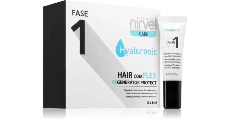 Nirvel Fase 1 trattamento protettivo per capelli rovinati 12× 8 ml