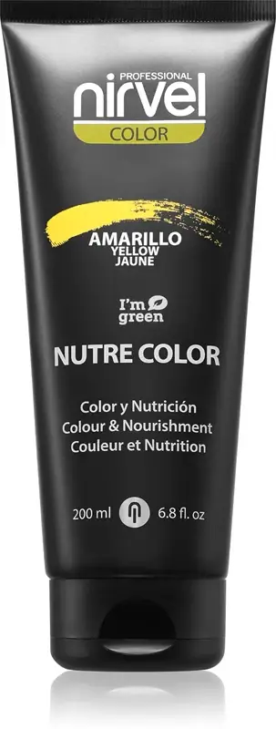 Nirvel Nutre Color maschera nutriente colorata per capelli colore Amarillo 200 ml