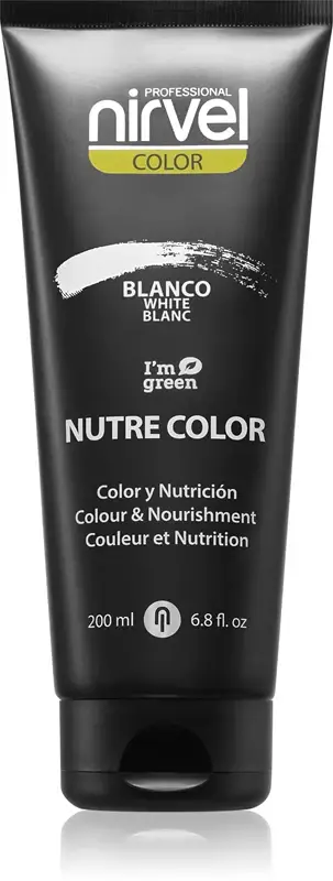 Nirvel Nutre Color maschera nutriente colorata per capelli colore Blanco 200 ml