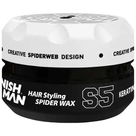 Hair Styling Spider Wax S5 Pomata Forte 150 ml