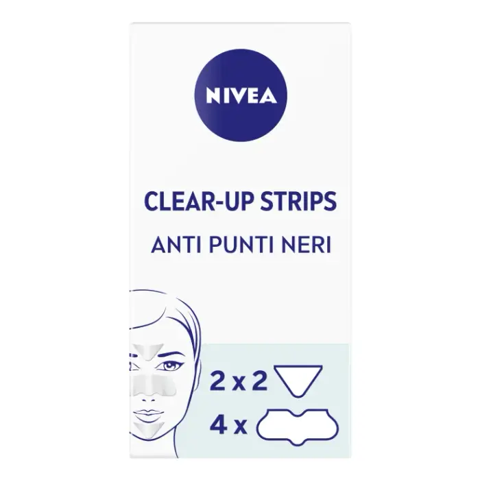 Nivea Clear-Up Strip Zona T 6 Pezzi