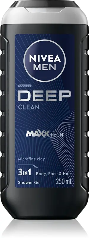 Nivea Deep Clean Gel Doccia Uomo - 250ml