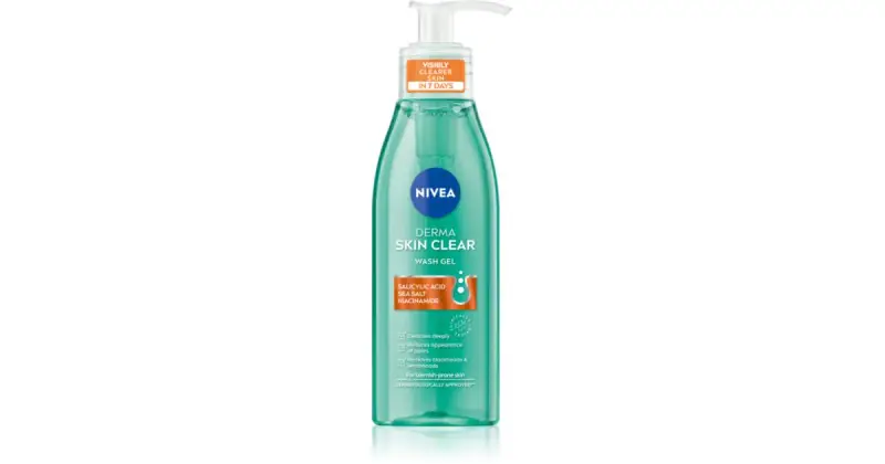 Nivea Derma Skin Gel Detergente Trasparente - 150ml