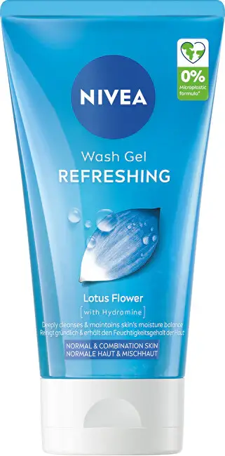 Nivea Gel detergente viso per pelli normali e miste (Rinfrescante) 150 ml