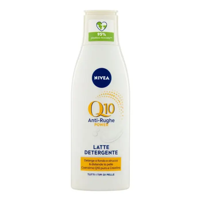 Nivea Latte Detergente Antirughe Per Il Viso Al Q10 Plus 200 ml - Latte detergente