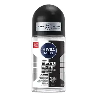 Nivea Men Invisible Black & White Original Deodorant Roll On 50ml