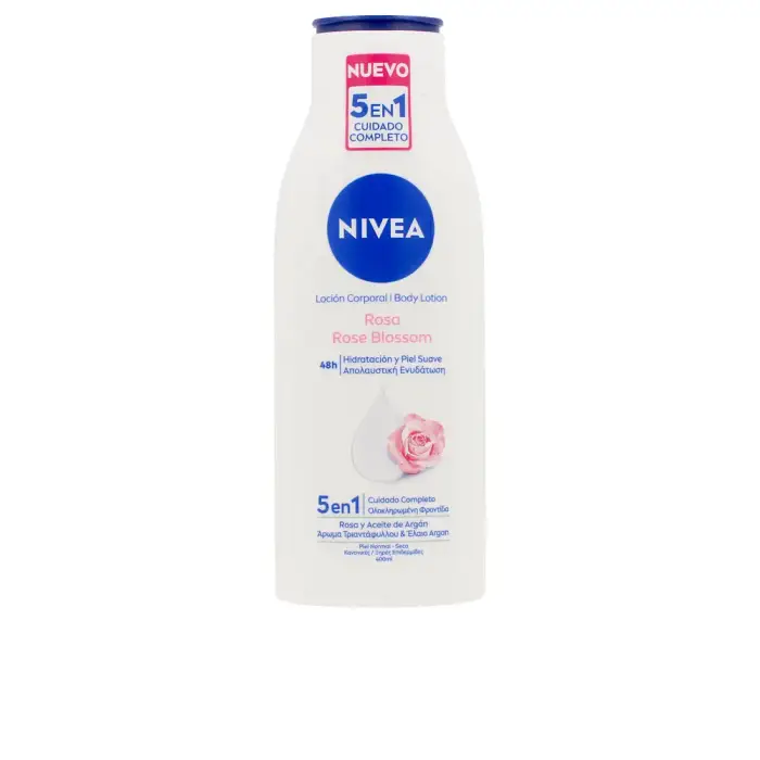 Nivea Rose Blossom Lozione Corpo 5 In 1 400ml