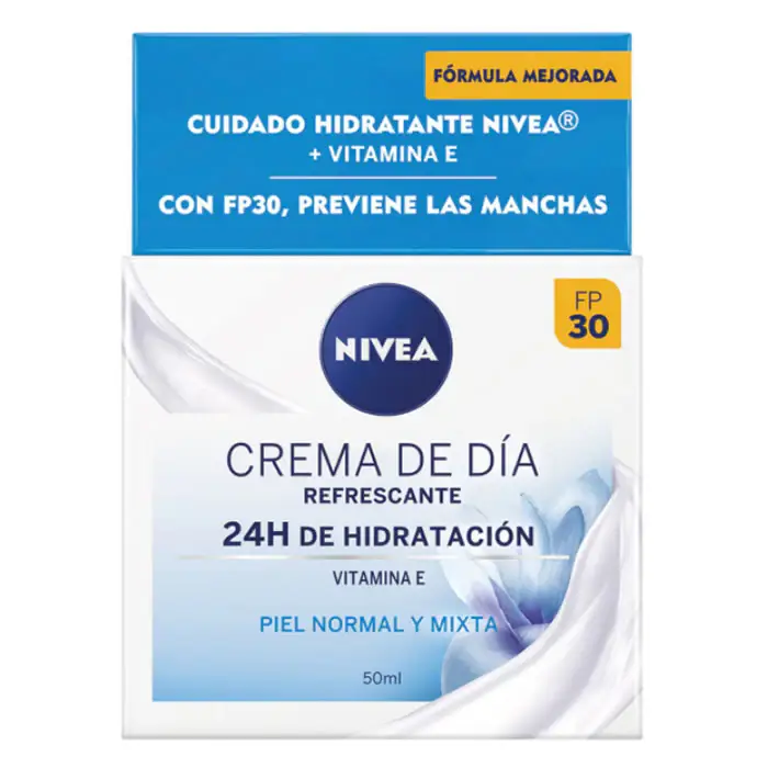 Nivea Trattamento Giorno Idratante Spf30 Pelle Normale E Mista 50 ml