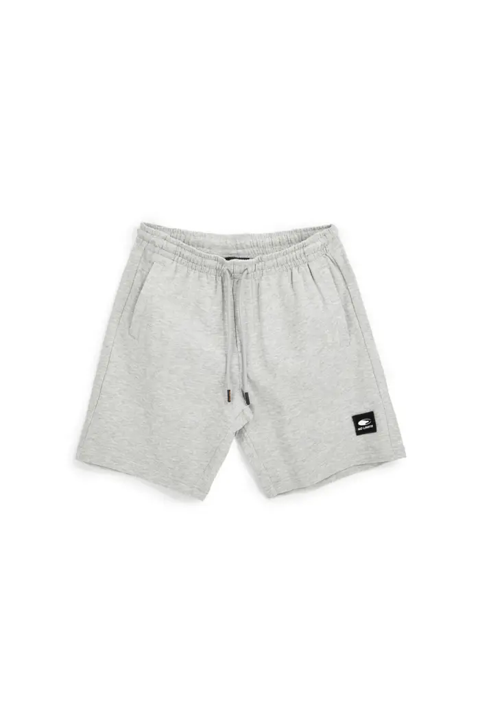 Bermuda grigi con stampa laterale e coulisse No limits MABK010S26 [GRIGIO]