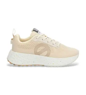 NO NAME per donna LNVDMS0 Scarpe da ginnastica Carter Fly color nudo, Pelle, Basso, Casual