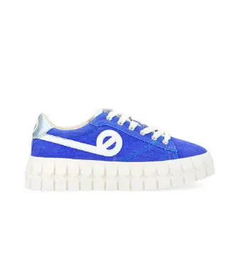 NO NAME per donna ONPLSU0 Gioca a sneakers in tela reattive al calore dei raggi del sole blu, Tessuto, Basso, Stringhe, Casual