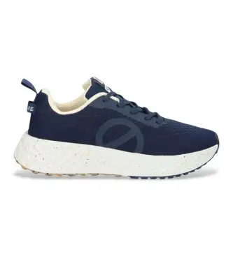 NO NAME per uomo QNVMMS0 Scarpe da ginnastica blu navy Carter Fly, Pelle, Basso, Stringhe, Casual Nero