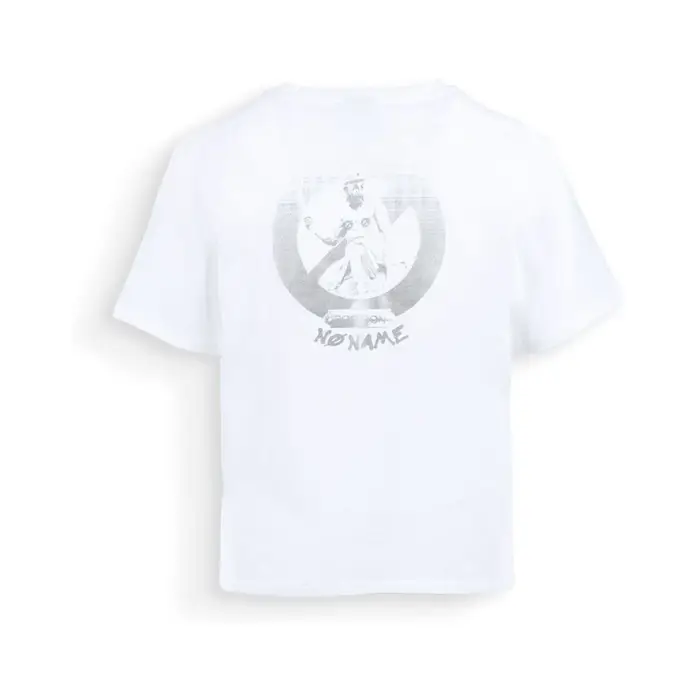 No Name T-shirt CARTER T SHIRT W - COTTON - BLANC/ARGENT Bianco