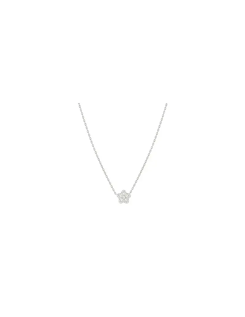 Nomination Collana Sweetmadame in argento e cristalli Fiore 242009/010
