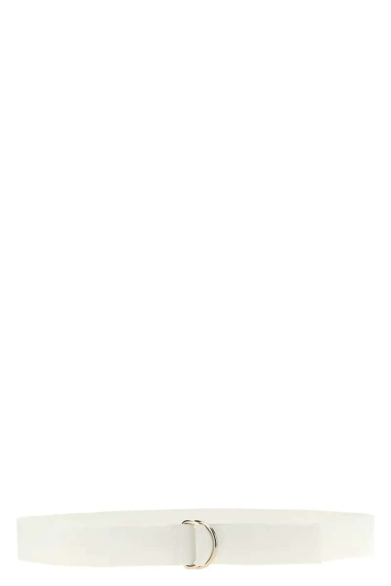 NORMA KAMALI Cintura Mid Belt Bianco