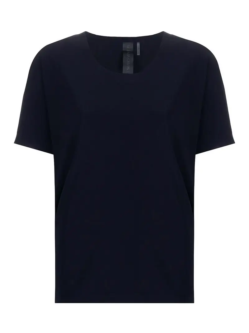 Norma Kamali Maglietta a maniche corte Blu