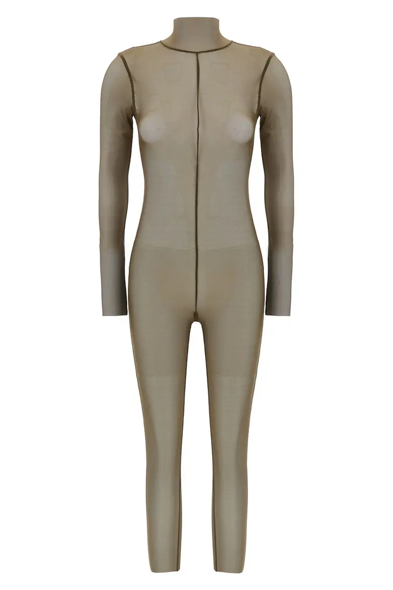 NORMA KAMALI Tuta 'Turtle' Verde