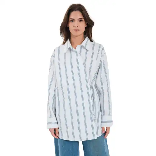 Norr Camicia da donna a maniche lunghe Apio