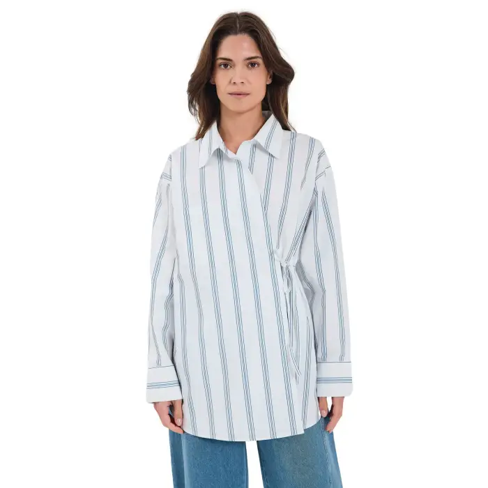 Norr Camicia da donna a maniche lunghe Apio