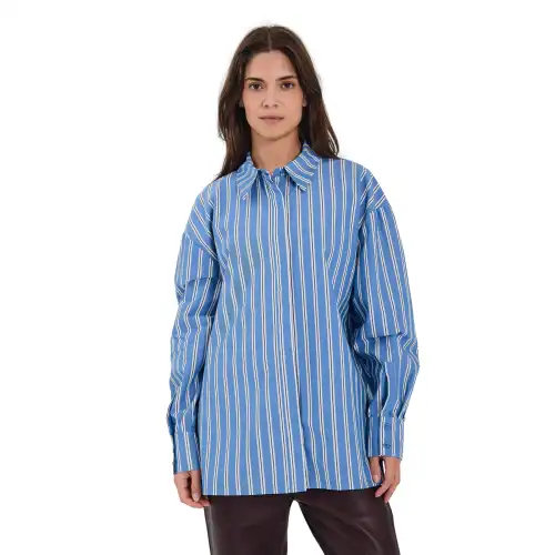 Norr Camicia da donna a maniche lunghe Maloa
