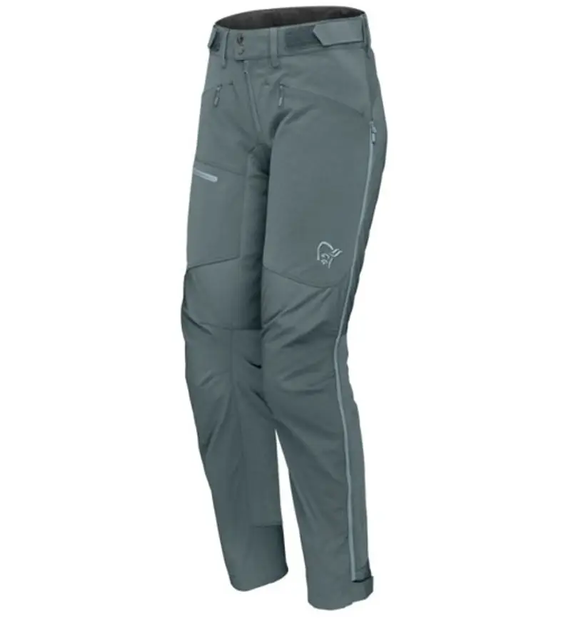 Norrona Falketind flex1 heavy duty - pantaloni trekking - donna Green