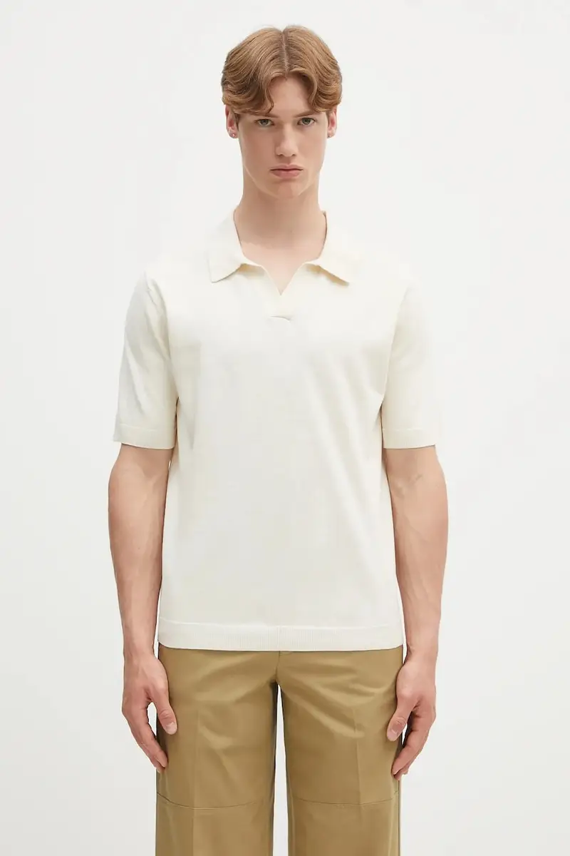 Norse Projects Polo Uomo Beige 2242576