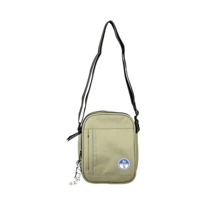 North Sails Borsa a Tracolla Uomo Verde Logo