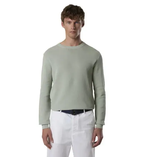 North Sails Crewneck 12 GG Knitwear M - maglione - uomo Green