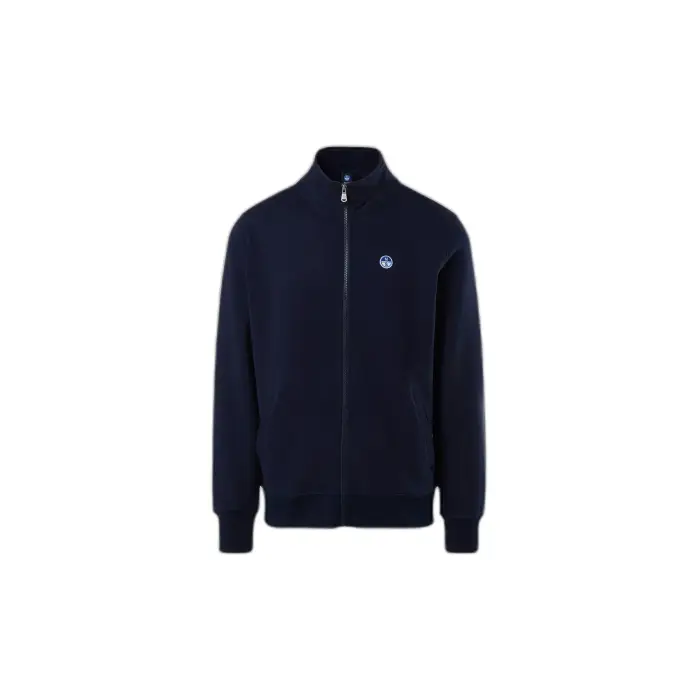 Felpa con cerniera North Sails Basic Bleu