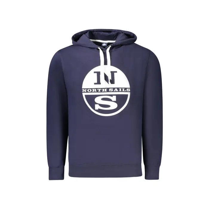 North Sails Felpa Maniche Lunghe Uomo Blu Stampa