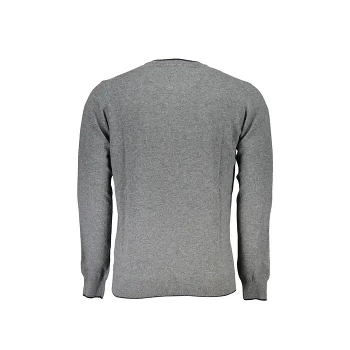 North Sails Maglione Uomo Grigio Ricamo