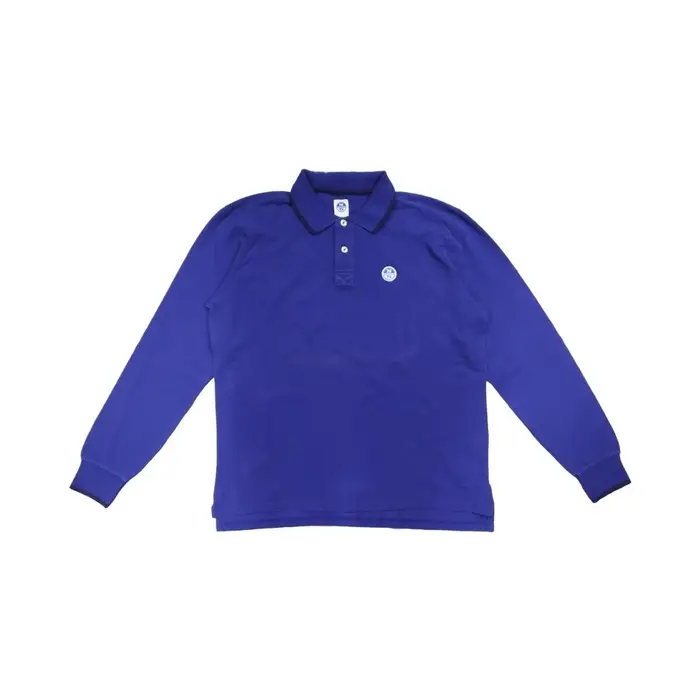 North Sails Polo maniche lunghe 694432 Blu