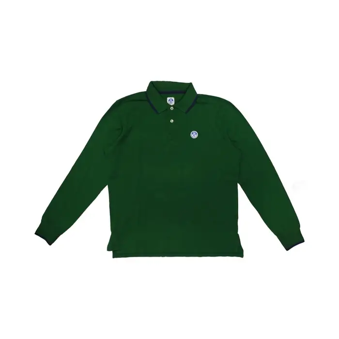 North Sails Polo maniche lunghe 694432 Verde