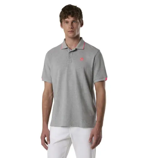 North Sails S/S Polo M - uomo Grey