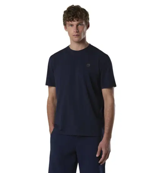 North Sails S/S T-shirt M - uomo Blue