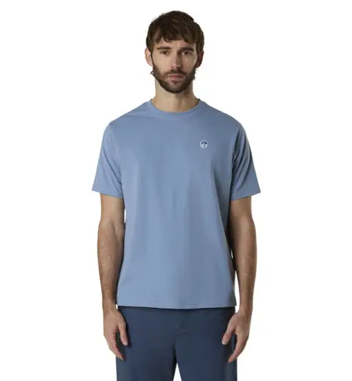 S/S T-shirt - uomo Blue