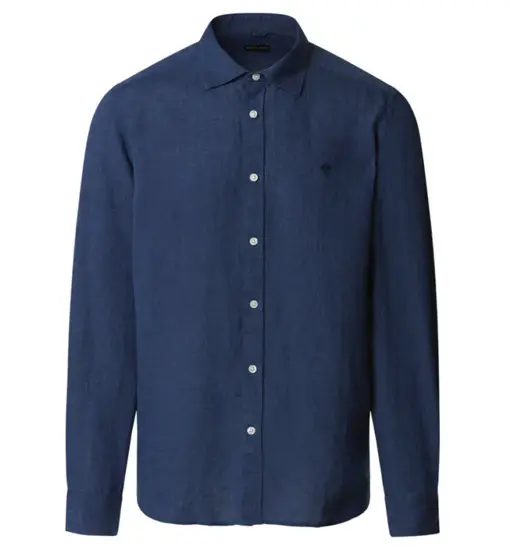 North Sails Shirt Spread Collar M - camicia a maniche lunghe - uomo Blue