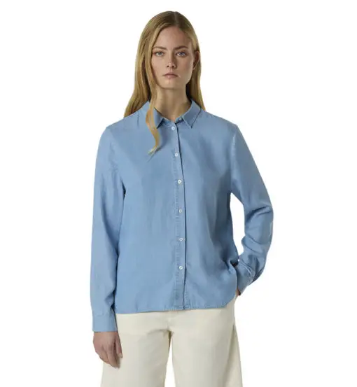 North Sails Spread Collar Shirt W - camicia a maniche lunghe - donna Blue
