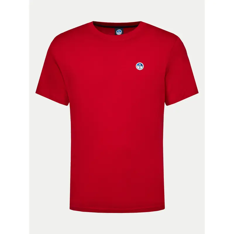 North Sails T-shirt Rosso 4261142