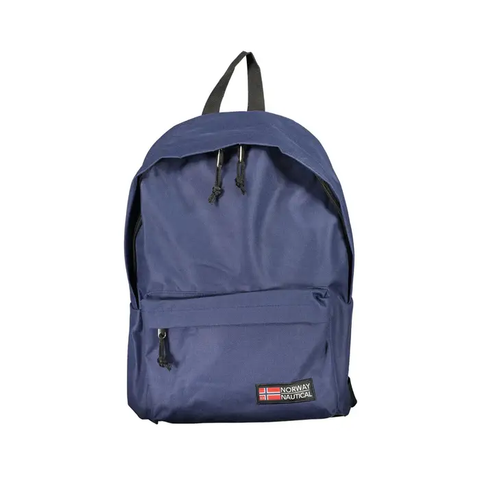 Zaino Uomo Blu Logo