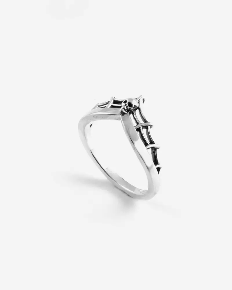 Nove25 Archive Sale 50 Fedina Madame Web In Argento Brunito Lucido